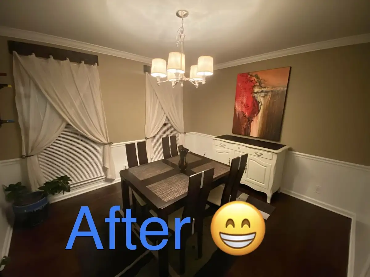 Professional dining room restoration after water damage in Fremont